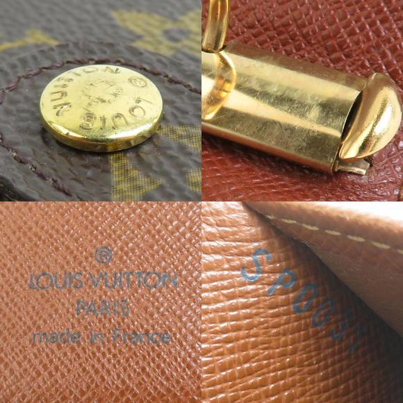 Louis Vuitton LOUIS VUITTON Notebook Cover Monogram Agenda PM Canvas Brown Gold - Picture 5 of 5